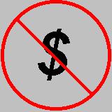 No Fee symbol